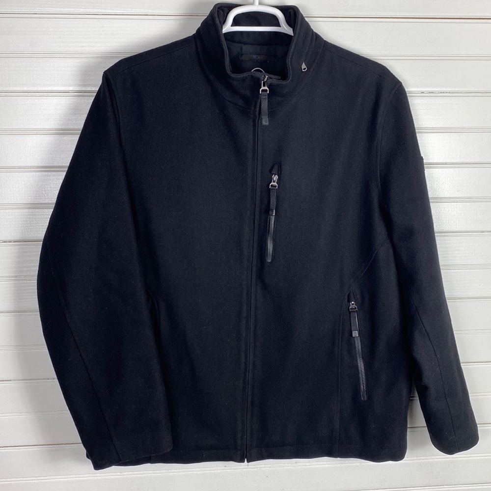 Tumi T Tech Zip-Up Wool Jacket Size XL
